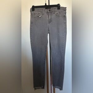 BANANA REPUBLIC Women’s Skinny Fit Mid Rise Gray Denim Size 28 (US 6)
